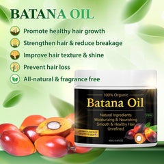 Batana Oil for Hair Growth & Scalp Nourishment – Natural Vitamin E Formula from Honduras