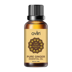 Ginger Essential Oil for Belly Fat Drainage & Hair Growth – 100% Natural Detox Formula (30ml)